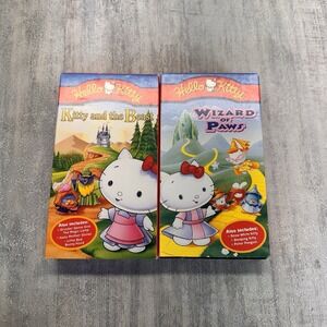 Hello Kitty VHS 2 Pack: Kitty and the Beast + Wizard of Paws